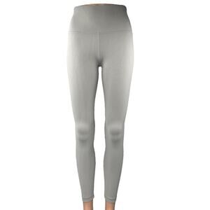 Aritzia Golden Women's Gray Mid Rise Yoga Running Athletic Leggings Pants Size 2